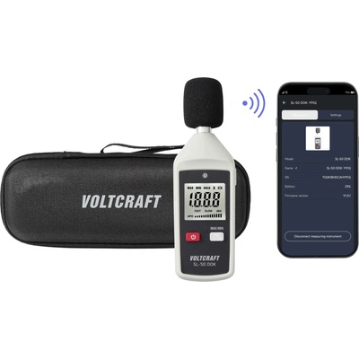 Conrad Digitální hlukoměr Voltcraft SL-50 30–130 dB