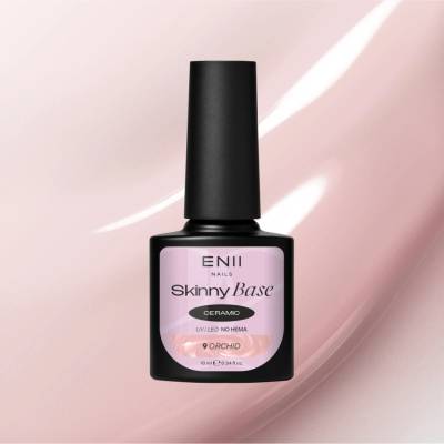 ENII NAILS Skinny Base Ceramic 9 Orchid mléčná báze 10 ml