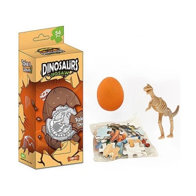 LAMPS dino + vejce s kostrou dinosaura 30 dílků
