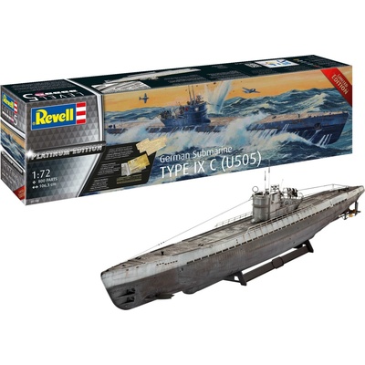 Revell German Submarine Type IX C U505 Platinum Edition 1:72