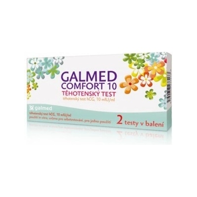 Galmed Comfort 10 hCG Test tehotenský 2 ks