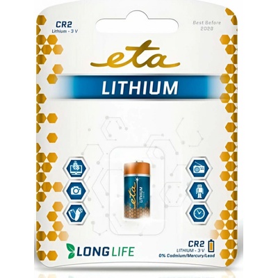 ETA PREMIUM CR2 1ks CR2LITH1