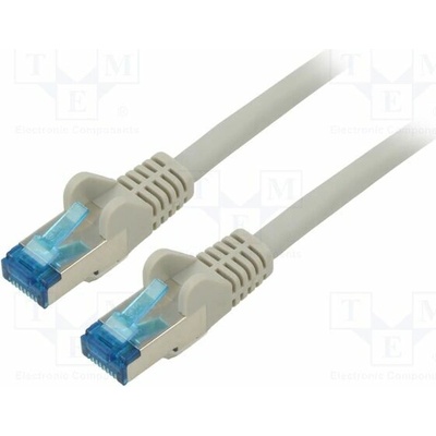 Goobay 67525 Patch S/FTP Kat: 6a RJ45 vidlice z obou stran lanko Cu