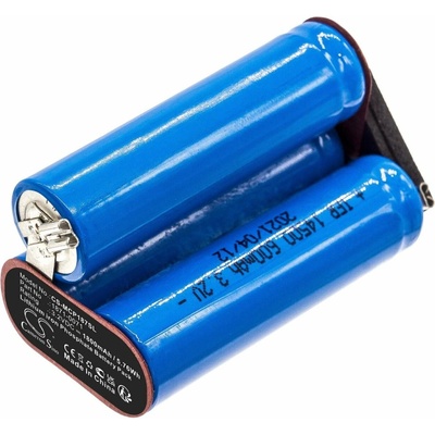 Baterie pro Ermila Bellina, Moser Chrom Style Pro 1871, 1800mAh, LiFePO4, 3.2V, 1871-0071, HQ