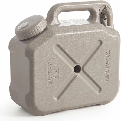 Naturehike Kanystr na vodu 12 l s kohoutkem, zesílený, béžový CNH22CJ01812B