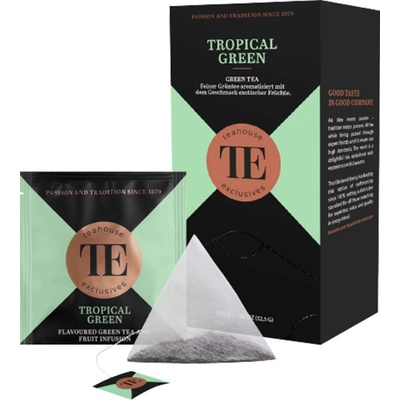 Teahouse Exclusives Tropický zelený čaj 20 ks