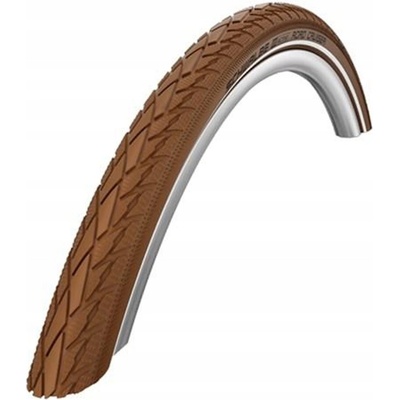 Schwalbe 26x1.75 Road Cruiser s reflexným pásom, hnedá