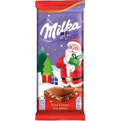 Milka Mliečna čokoláda s pufovanou ryžou 90g