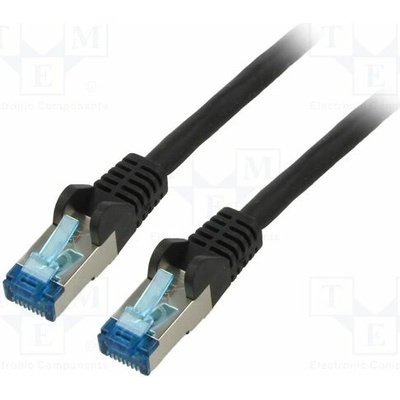 Goobay 67539 Patch S/FTP Kat: 6a RJ45 vidlice z obou stran lanko Cu