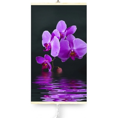 Wellatrio Topící obraz ORCHIDEJ 420 W, 100 x 57 cm