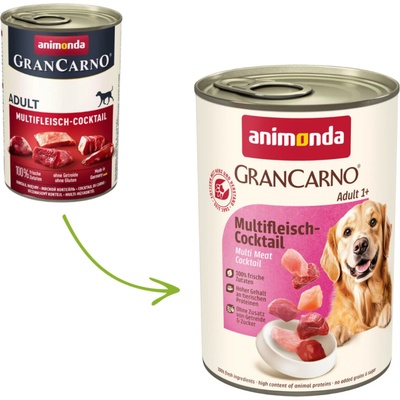 Animonda GranCarno Adult masový kokteil 400 g – Hledejceny.cz