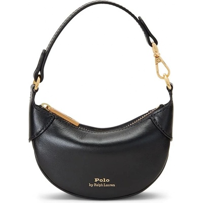 Ralph Lauren kožená kabelka Polo 427938050 čierna