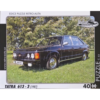 RETRO-AUTA č.53 TATRA 613 3 1987 40 dielov
