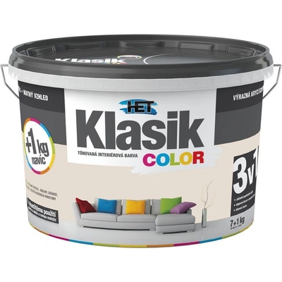 Het Klasik Color - KC 218 béžový pískový 7+1 kg
