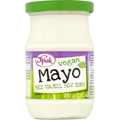 Spak Majonéza 50% Vegan 250 ml – Hledejceny.cz