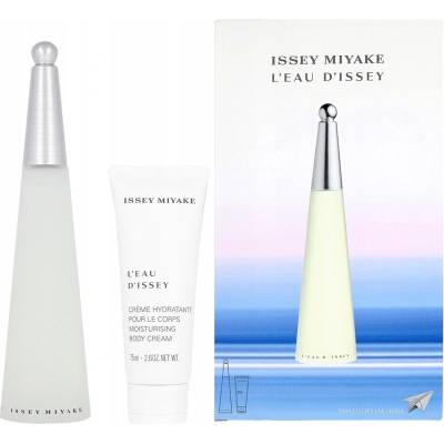 Issey Miyake L'Eau d'Issey EDT 100 ml + tělové mléko 75 ml dárková sada – Hledejceny.cz