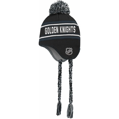 Detská zimná čiapka Vegas Golden Knights NHL Jacquard s brmbolcom