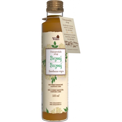 Naturprodukt sirup Bezový 0,5 l