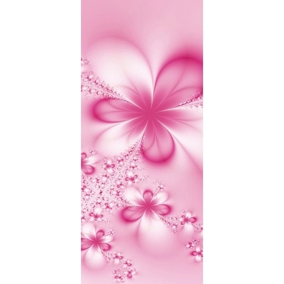 Preinterier Fototapeta - DV0177 - Ružové listy Samolep. fólia - 91cm x 211cm