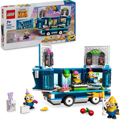LEGO® Já padouch 75581 Mimoni a hudební párty autobus