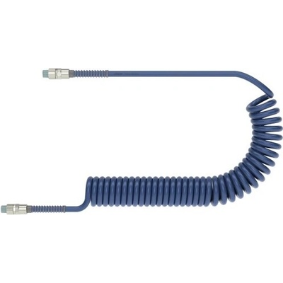 PU HADICE KR16B - 11/16mm - 8 m, bez koncovek, kroucená k pneu. nářadí,10 Bar, modrá – Hledejceny.cz