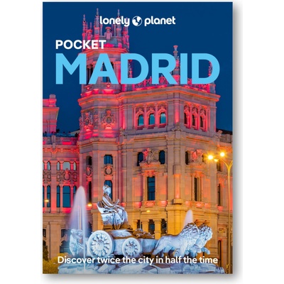průvodce Madrid pocket 8.edice anglicky Lonely Planet