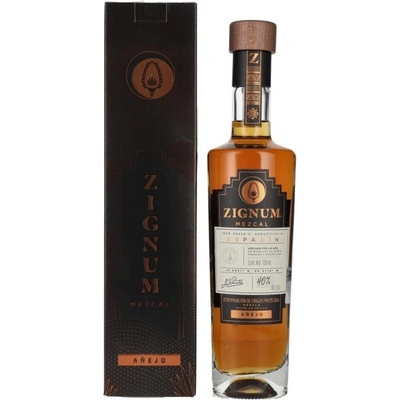 Mezcal Zignum Anejo 40% 0,7 l (holá láhev)