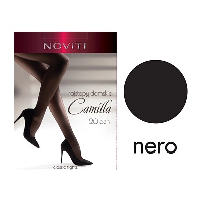 Punčochové kalhoty CAMILLA 20 DEN nero černé