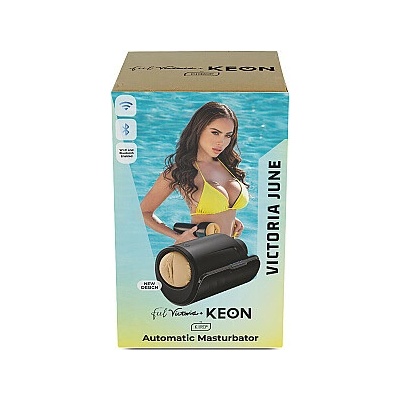 Kiiroo Keon Wifi Combo Victoria June Automatic Masturbator And Feel Stroker, interaktivní masturbátor set – Hledejceny.cz