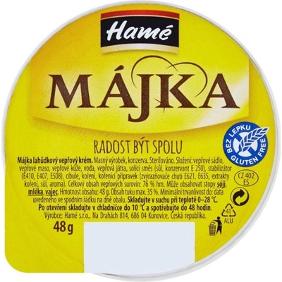 Hamé Májka lahůdkový vepřový krém 48g