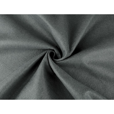 Filc / plsť soft metráž tloušťka 1,4 mm, střední, 16 (F83) šedá střední
