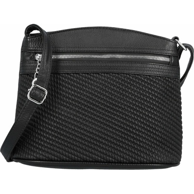 Firenze Stylová dámská crossbody kabelka Ola, černá – Hledejceny.cz