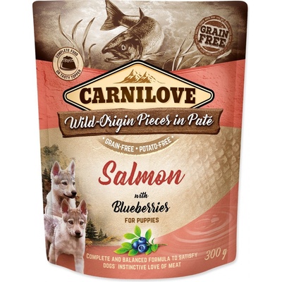 Carnilove Puppy salmon & blueberries 300 g