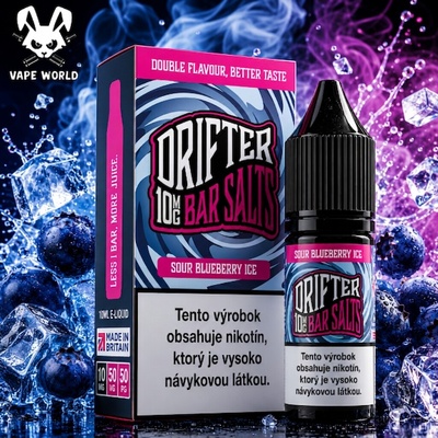 Juice Drifter Bar Salts Sour Blueberry Ice 10 ml 10 mg