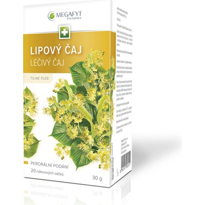 Megafyt LIPOVÝ ČAJ nálevové sáčky 20 x 1,5 g