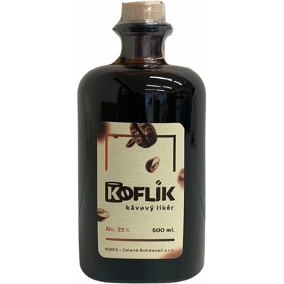 Koflík Kávový Likér 25% 0,5 l (holá láhev)