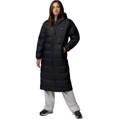 Columbia PIKE LAKE III LONG JACKET čierna biela