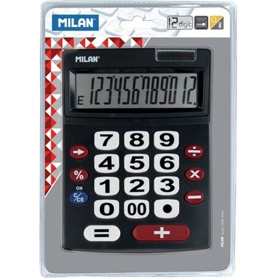 Milan stolní 12místná 151712 černá
