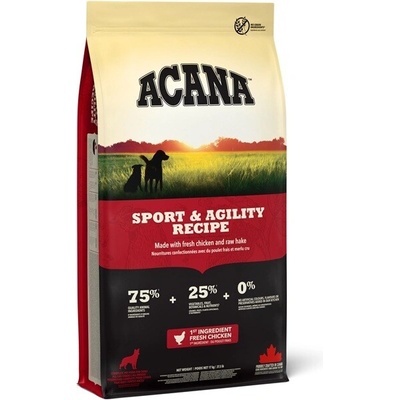 Acana Heritage Sport & Agility Chicken Turkey & Fish 17 kg