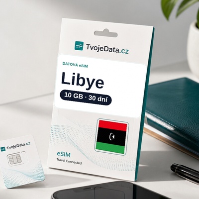 eSIM Libye 10 GB / 29 dní
