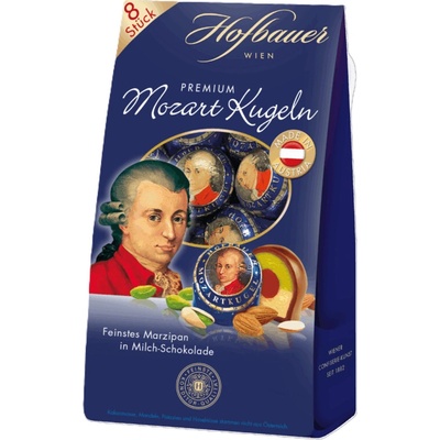 Lindt Hofbauer Mozart kugeln mléčná 160 g