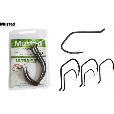 Mustad Catfish vel.8 3 ks