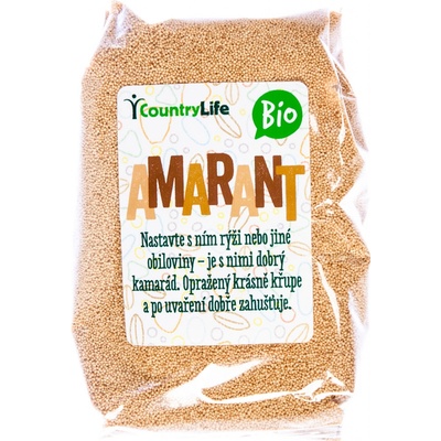 Country Life Amarant zrno BIO 0,5 kg