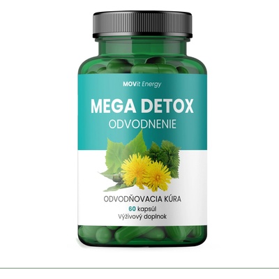 MOVit Mega detox odvodnenie 60 kapsúl
