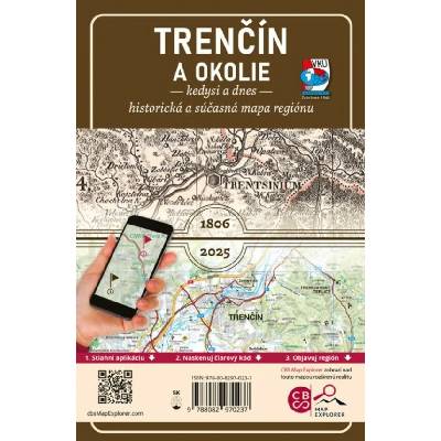 VKÚ Harmanec Porovnávacia mapa Trenčín - Kedysi a dnes (s aplikáciou CBS Map Explorer)
