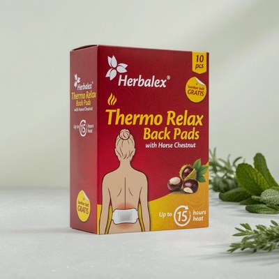Herbalex Hřejivá náplast s kaštanem 1 ks