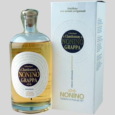 Nonino Grappa Chardonnay 41% 0,7 l (kartón)