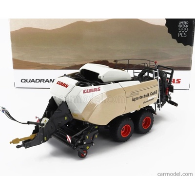 ROS MODEL CLAAS QUADRANT 5300 STOTZ DESIGN PRESSA ALTA DENSITA' 2015 GREY BEIGE BLACK 1:32