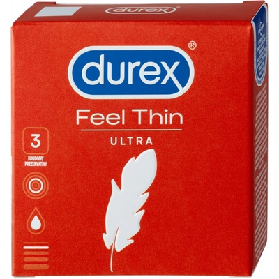 Durex Feel Thin Ultra 3 ks