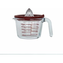 Pebbly PKV-085 Skleněný odšťavňovač na citrusy, ruční, 0,5 l